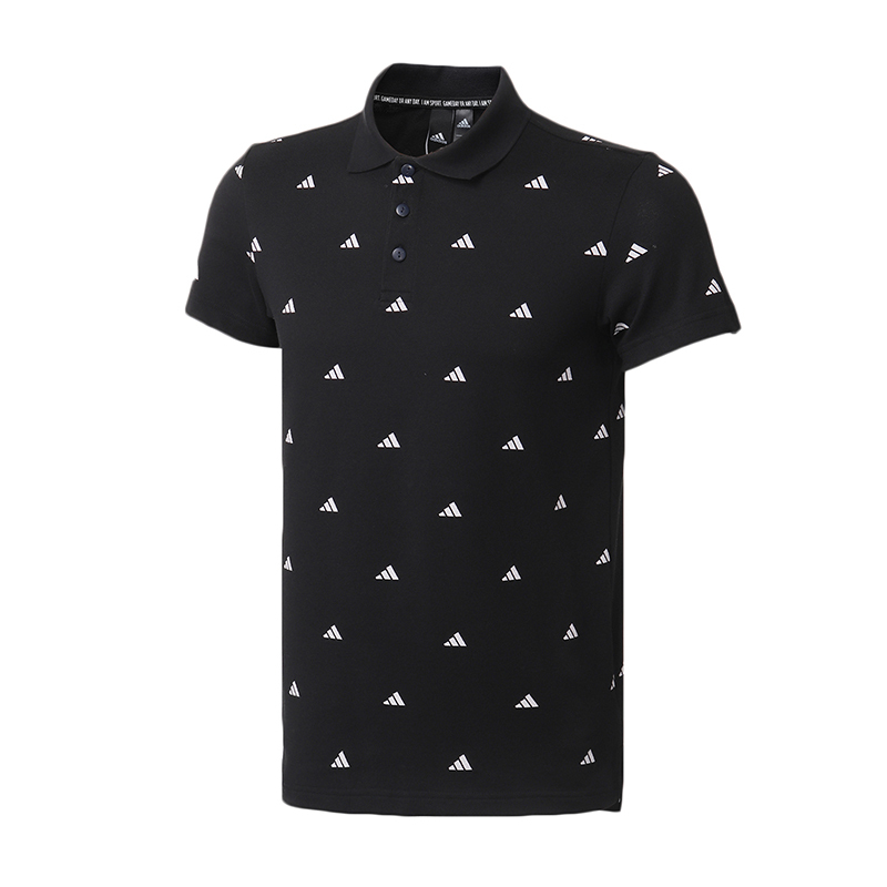 阿迪达斯男服短袖POLO衫翻领短袖休闲运动服FT2802