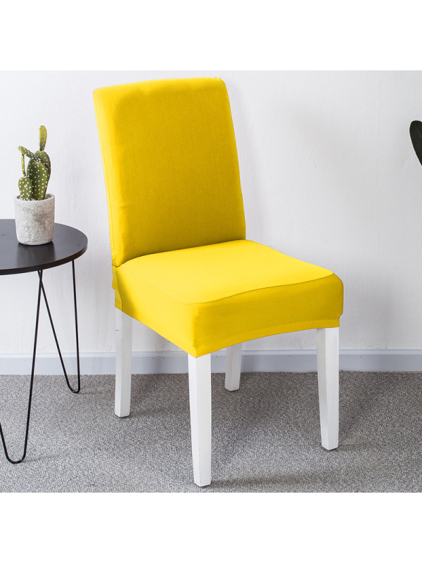 Ceba热卖欧美中高靠背纯色弹力全包加厚椅子套wishebay热卖