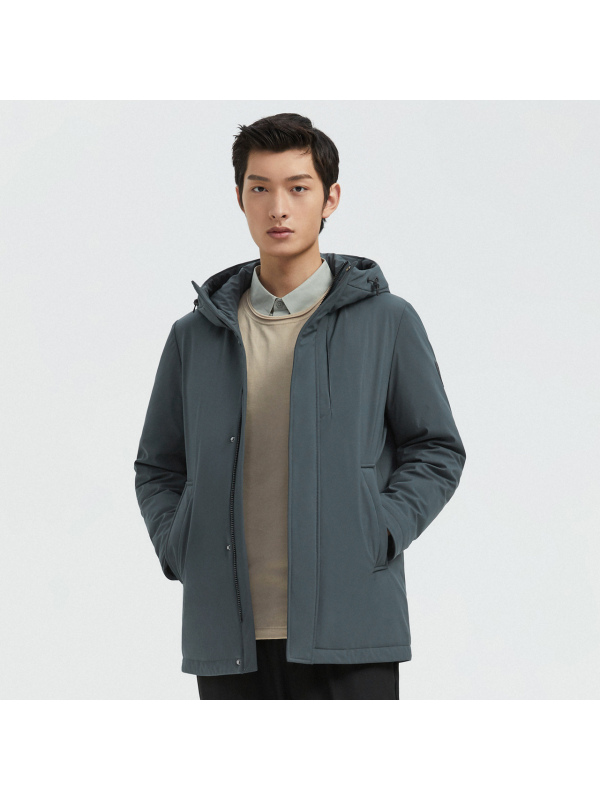 波司登短款经典商务可脱卸羽绒服男保暖冬外套B00145127H