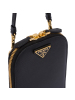 【预定】20春夏款PRADA Saffiano系列皮革迷你手袋1DH030 10.5*18CM