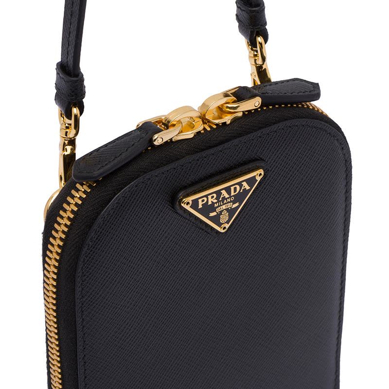 【预定】20春夏款PRADA Saffiano系列皮革迷你手袋1DH030 10.5*18CM图片
