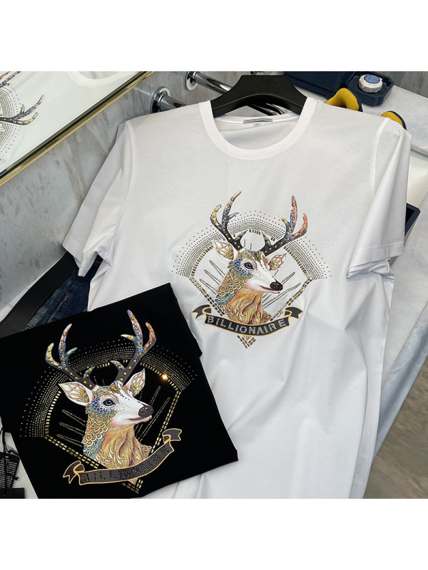 Ceen Bulled52链接短袖T恤男上衣修身圆领潮流抖音快手工厂