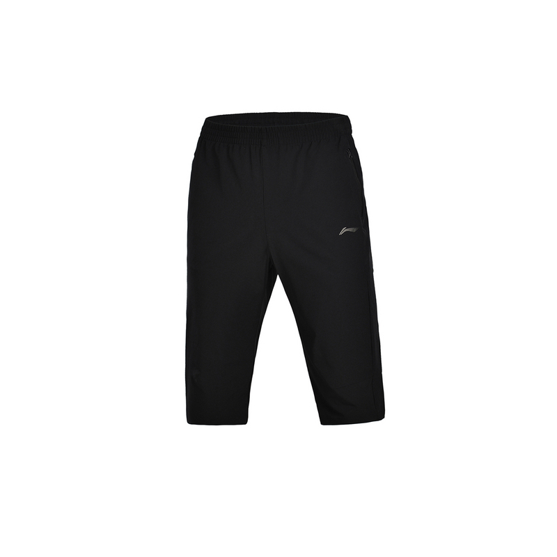 李宁 2019新品 男款运动裤AKQP247平口七分卫裤