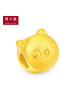 「新品」周大福X天天爱消除喵星星转运珠足金黄金坠R21474