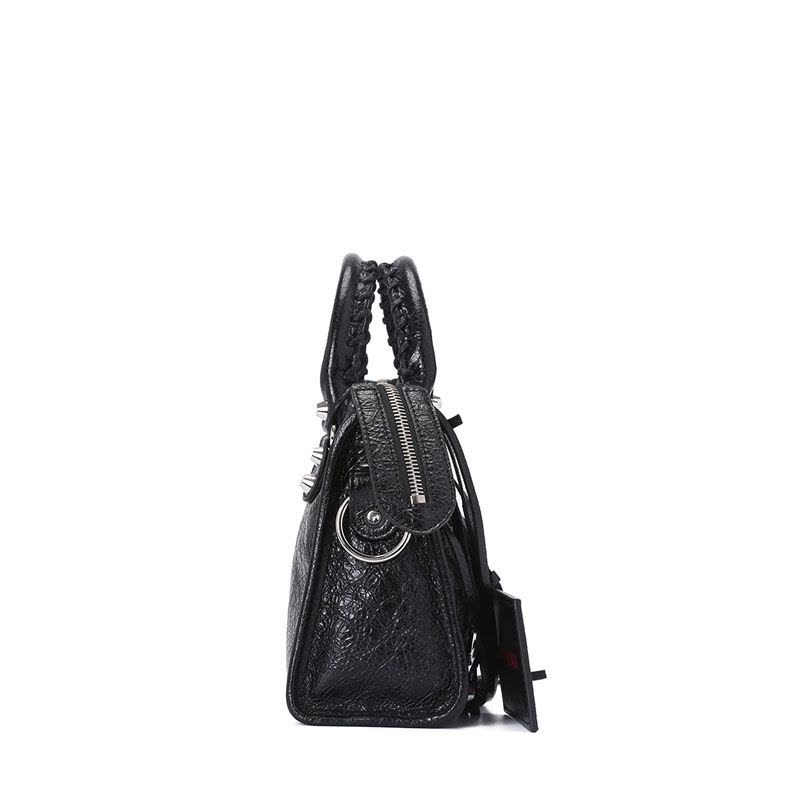 BALENCIAGA/巴黎世家 女包铆钉迷你city羊皮机车包 300295图片