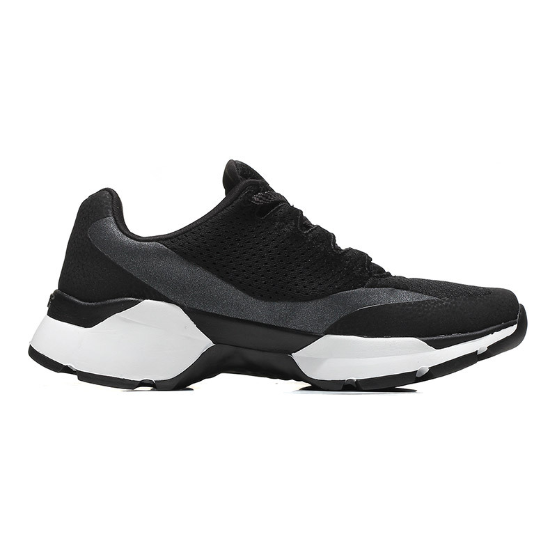 【自营】Skechers斯凯奇女鞋跑步鞋复古时尚透气网面运动鞋15490 15490/BKW黑色+白色