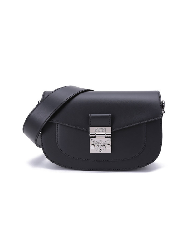MCM 奢侈品 女士Patricia系列皮革单肩斜挎包小号 MWSBSPA01