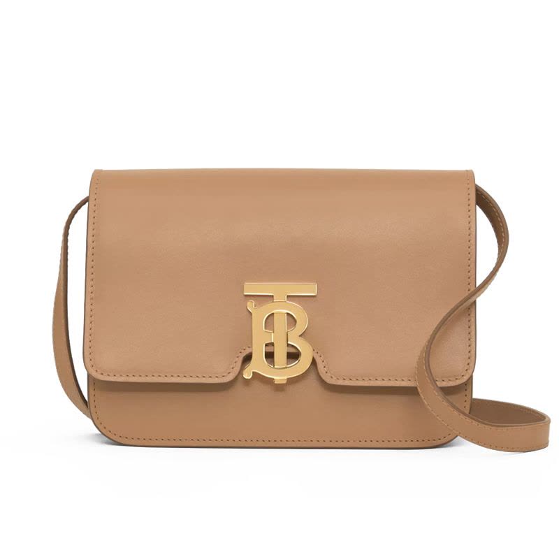 【预定】BURBERRY/博柏利 TB 小号专属标识皮革锁扣包 21*6*16CM图片