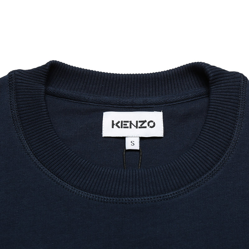 高田贤三 KENZO 男士棉质圆领长袖卫衣运动衫 FC5 5SW128 4XF