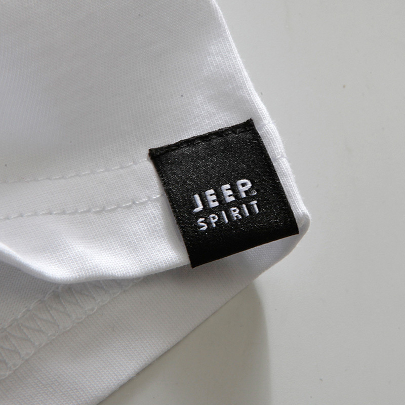 jeep男装纯棉短袖男圆领男士T恤薄款半袖潮流宽松