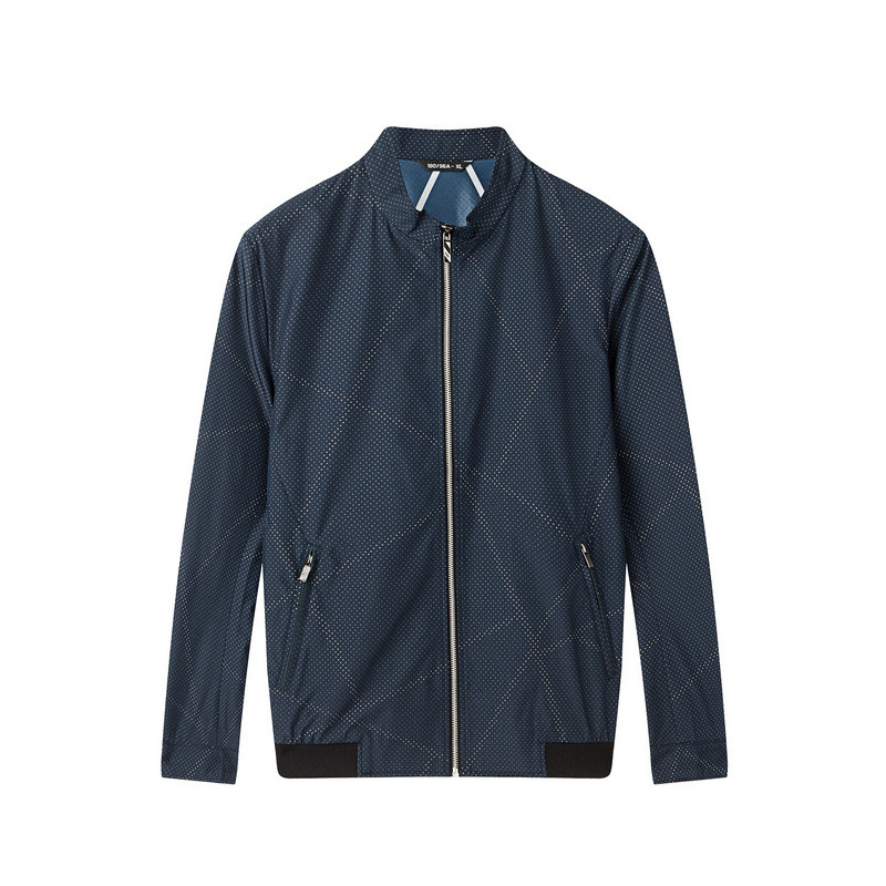 柒牌seven男装夹克秋冬上衣商务休闲茄克外套百搭时尚都市外衣