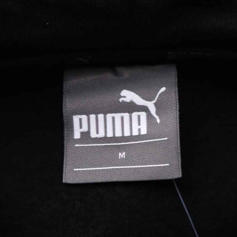 【自营】PUMA彪马卫衣男装加绒保暖运动服休闲套头衫852416 L 85241601黑色