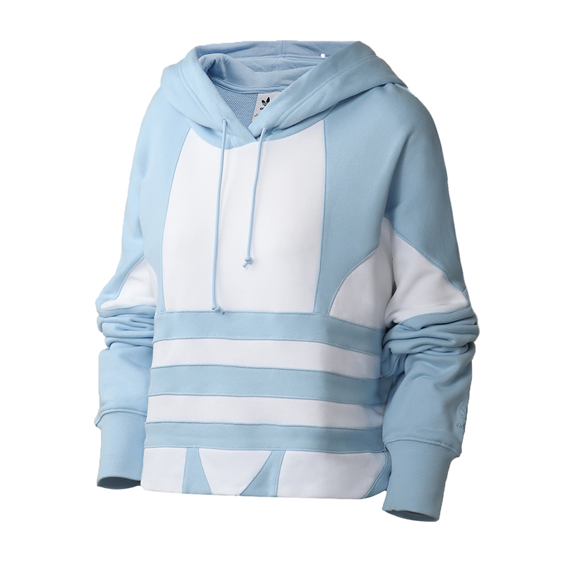 【自营】adidas阿迪达斯三叶草女装运动服休闲连帽卫衣FS1312