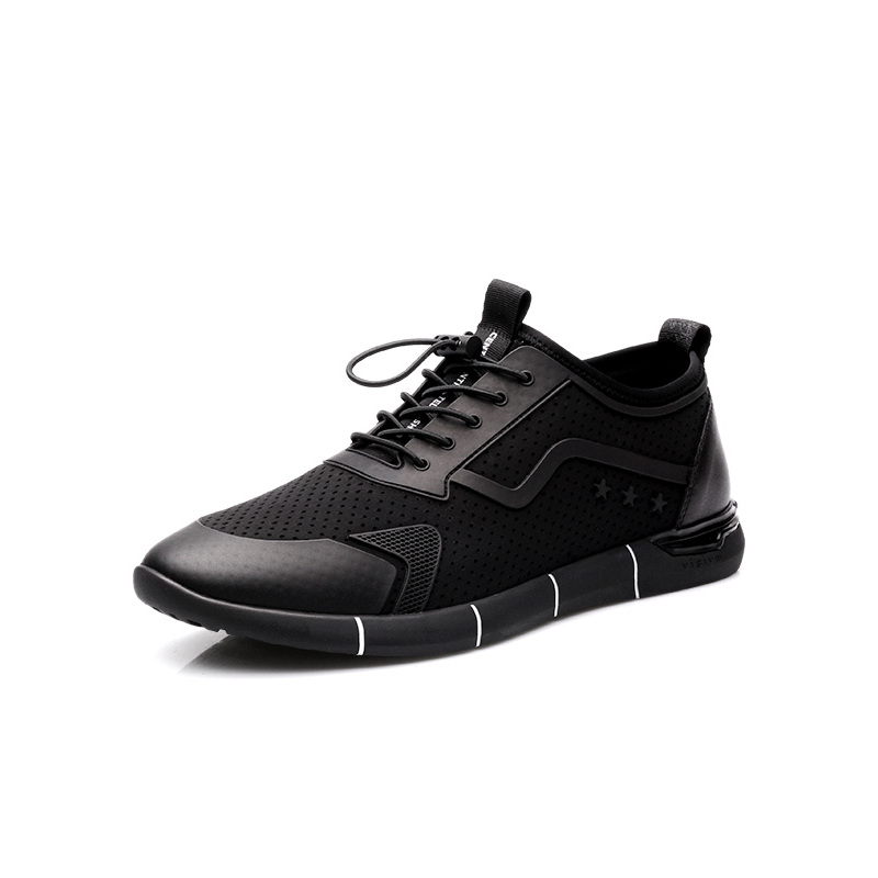 强人qiangren3515男鞋夏季潮鞋休闲鞋韩版潮流板鞋运动休闲网面鞋混合