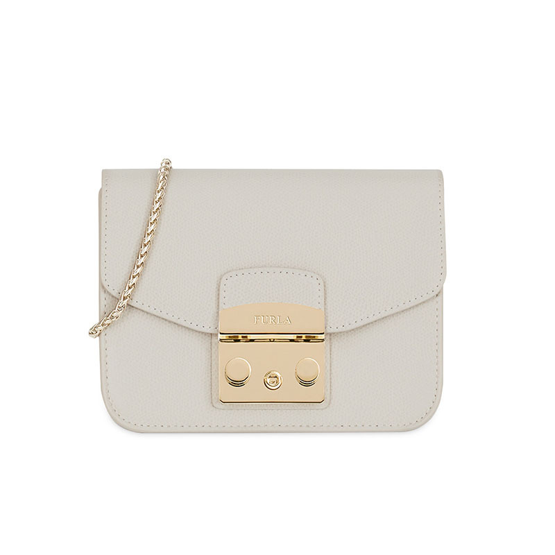 FURLA/芙拉METROPOLIS系列 迷你 斜挎链条小方包