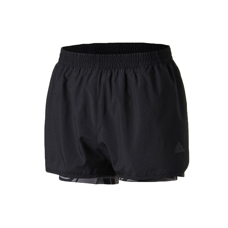 adidas阿迪达斯女子运动短裤训练跑步运动服CZ7947 L CZ7947黑