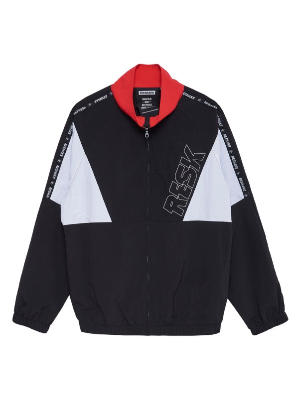 马克华菲潮牌RESHAKE华菲型格 秋时尚拼侣外套休闲夹克男 ins超火