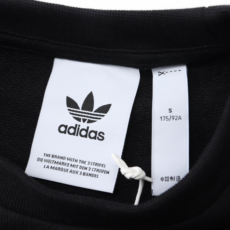 【自营】adidas阿迪达斯三叶草男装运动服休闲针织圆领卫衣FP7705