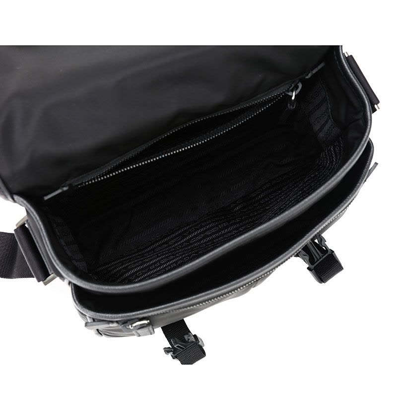 预订 PRADA普拉达 Nylon shoulder 邮差 尼龙 斜挎包2VD769 OLO 25x20x11cm图片