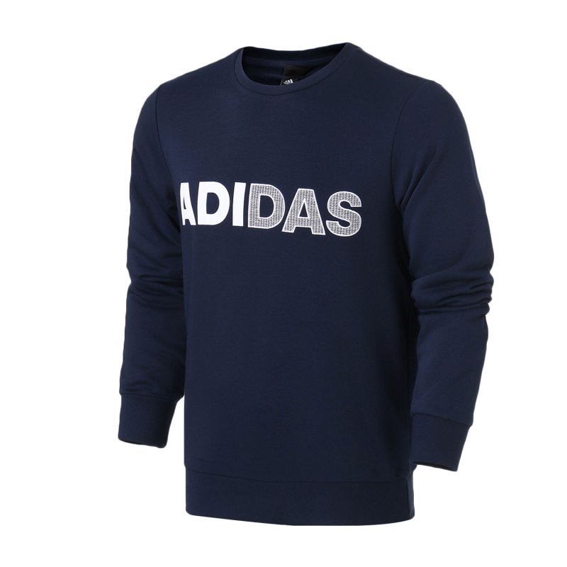 adidas阿迪达斯男卫衣长袖圆领秋冬休闲运动服DT2503