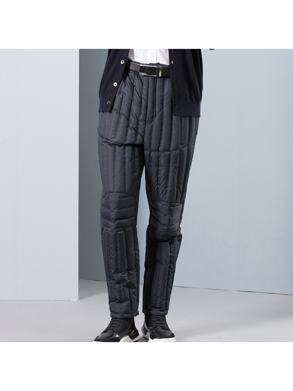 坦博尔(tanboer)男士羽绒裤 坦博尔羽绒棉裤男2020新款中老年羽绒裤