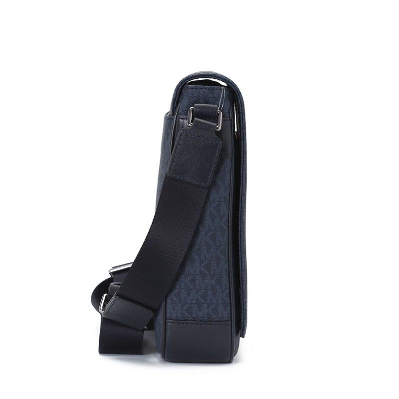 MK Jet Set Mens 邮差斜挎包 中号 印花LOGO款图片