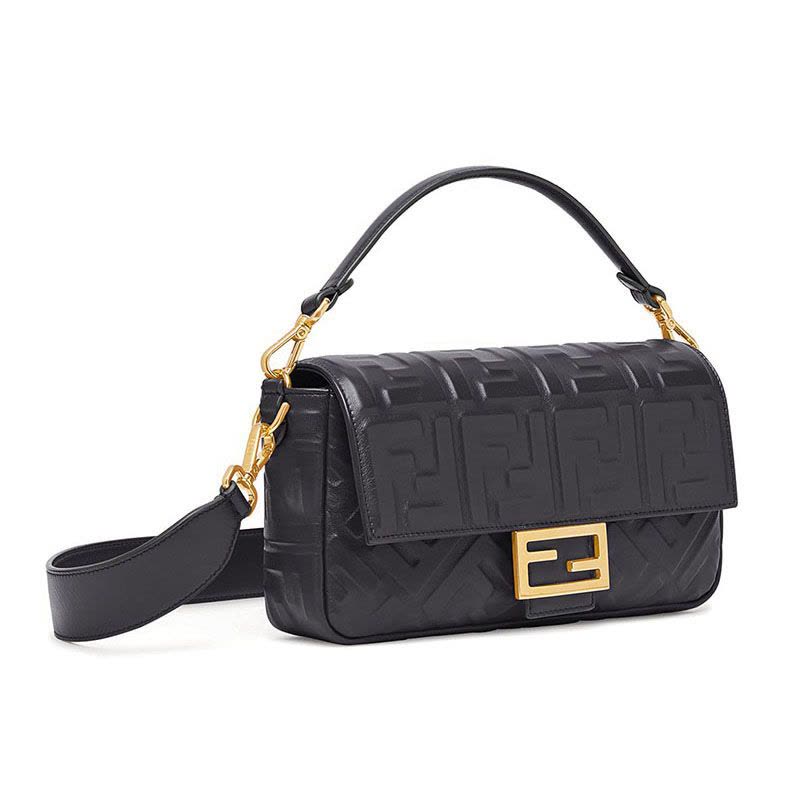 FENDI BAGUETTE女士手袋中号手提单肩包26*14*4CM 正红色图片