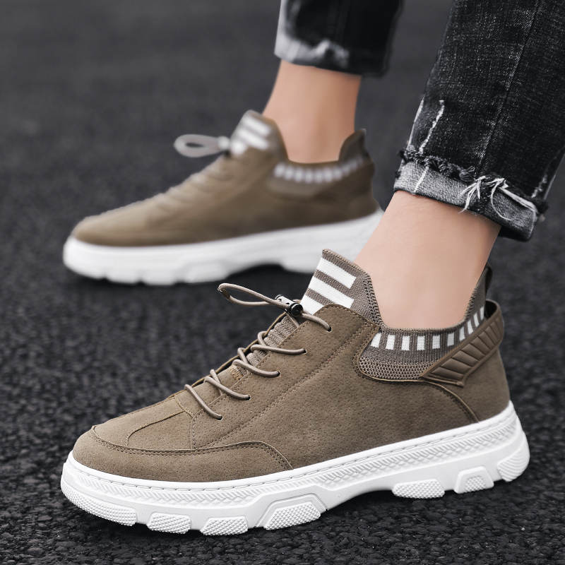 艾斯臣acesc新款男士工装板鞋百搭韩版潮流休闲鞋男潮运动鞋