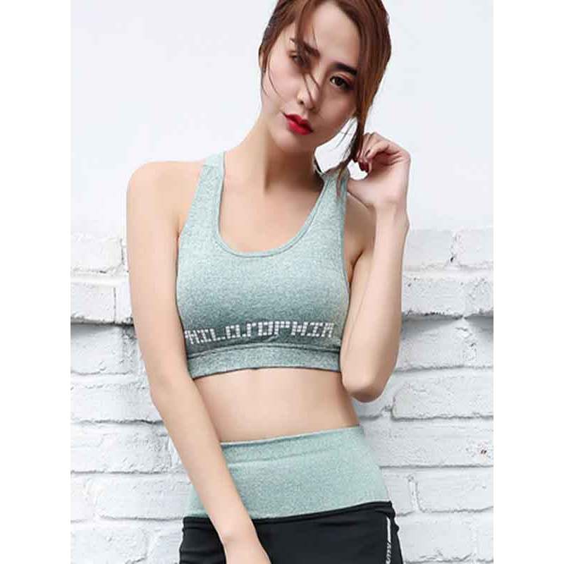 BA2防震运动文胸女款 瑜伽服三件套健身服套装