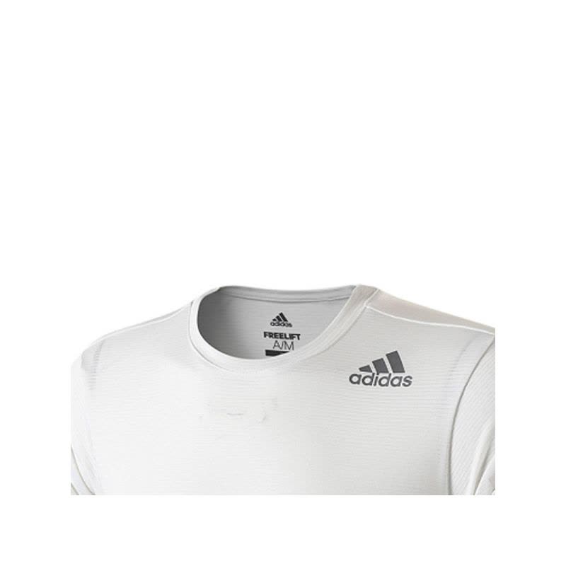 阿迪达斯男装 春季新款运动休闲圆步短袖T恤CW3928图片