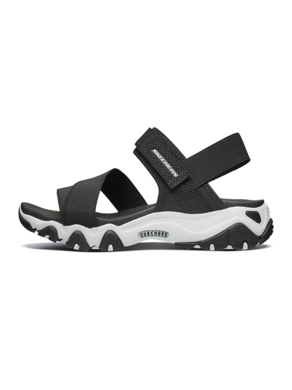 Skechers MEN系列女士时尚凉鞋夏季女子休闲鞋88888161-BLK