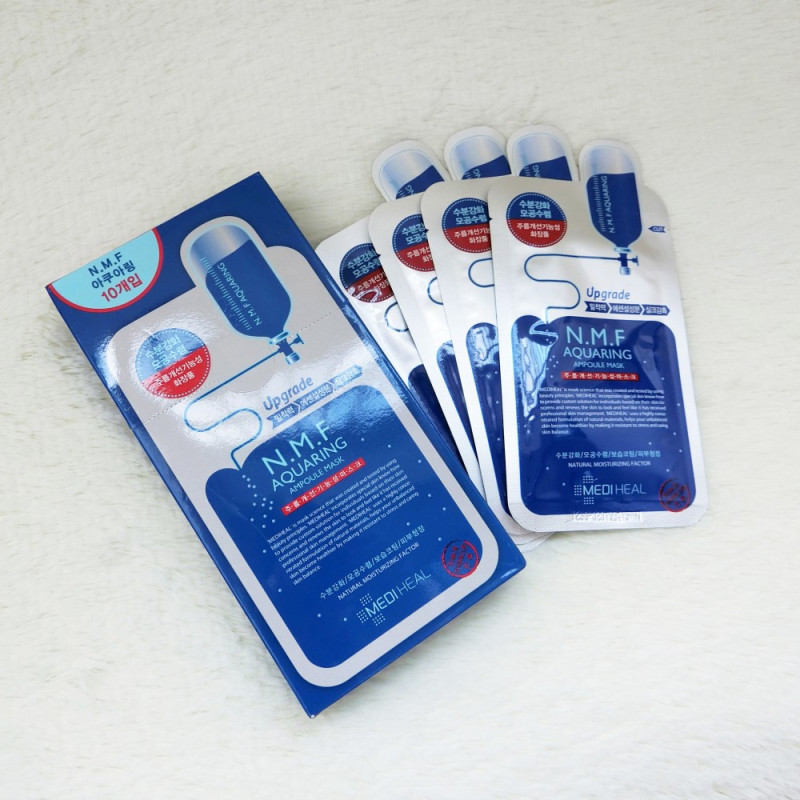 组合装韩国可莱丝mediheal美迪惠尔水库针剂面膜10片jmsolution德玛