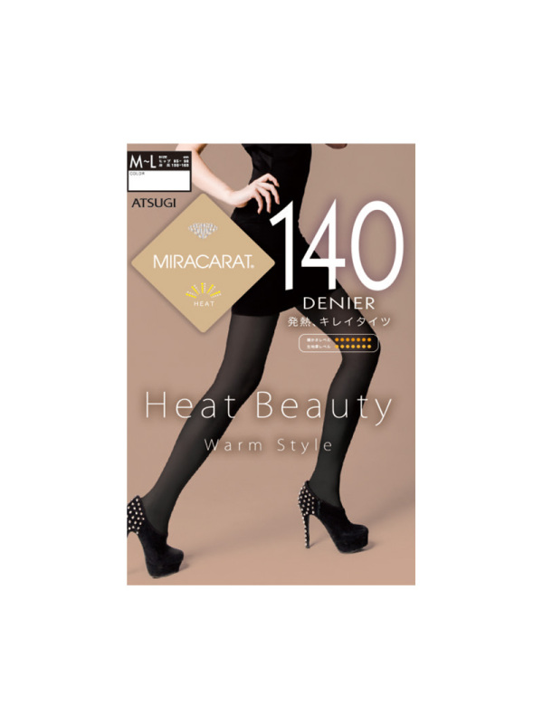 日本厚木 ATSUGI 140D 远红外线发热 秋冬保暖 打底连裤袜 AM1801W