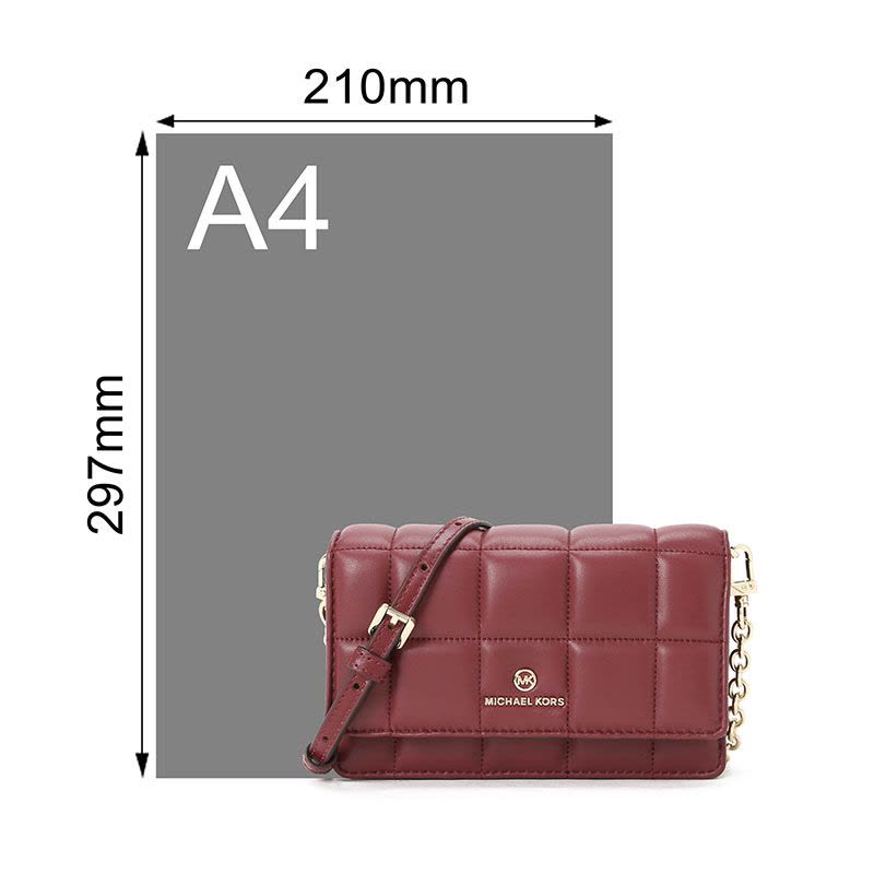 MICHAEL KORS 迈克科尔斯 单肩包 斜挎包 32F0LT9C5U DK BERRY图片