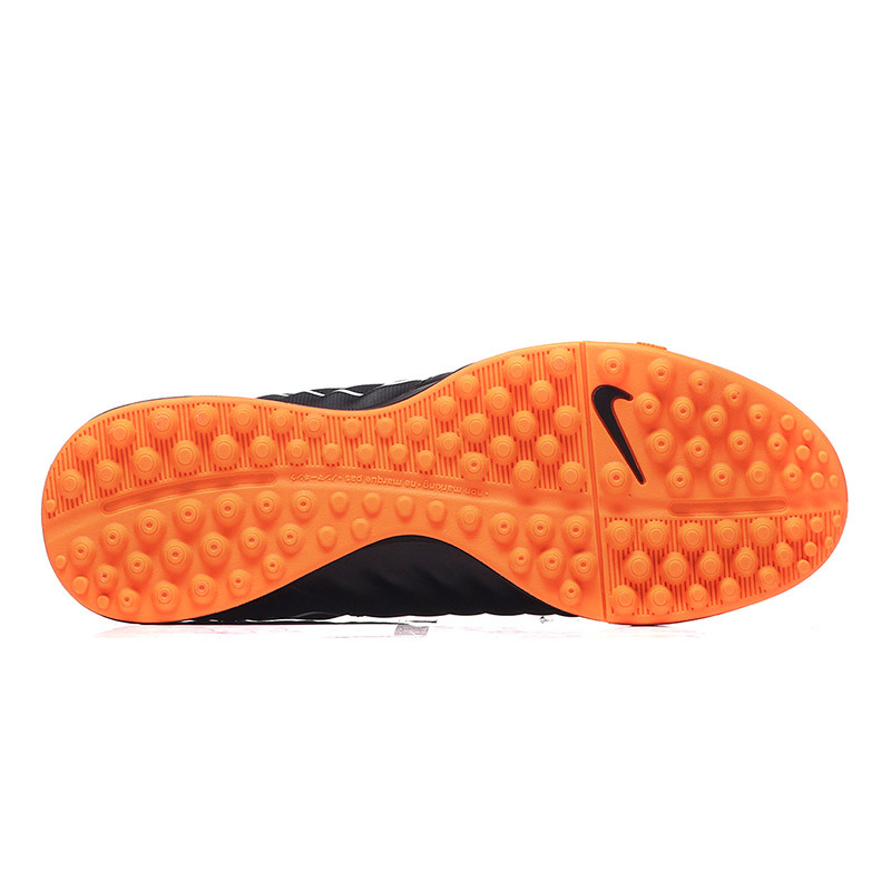 NIKE耐克男鞋足球鞋TF碎钉传奇7足球运动鞋AH7243.. AH7243-080黑+荷兰橙+黑+白