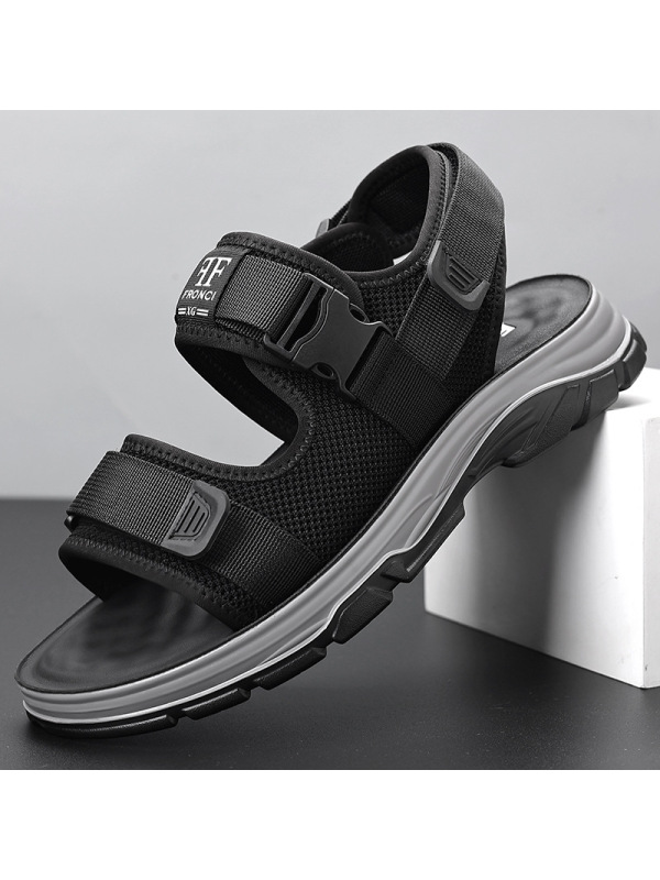 夏季休闲外穿运动沙滩鞋透气拖鞋男东南亚凉鞋