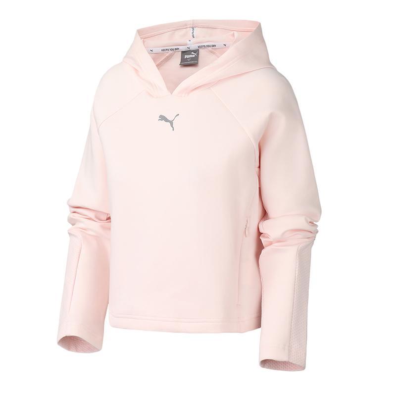 PUMA彪马女装运动服休闲针织连帽卫衣582905