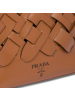 【预定】20春夏款PRADA 编织图案手拎包1BA290 OOO 22*13*30CM