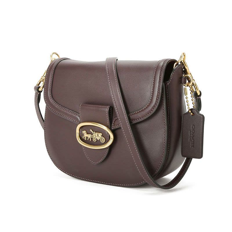 【预定】20新款 COACH KAT马鞍包84715 25x18.5x7.5CM图片
