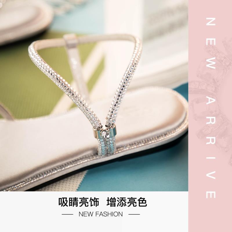 星期六(ST&SAT)凉鞋2020夏季新套趾低跟套脚简约女凉鞋SS02115261