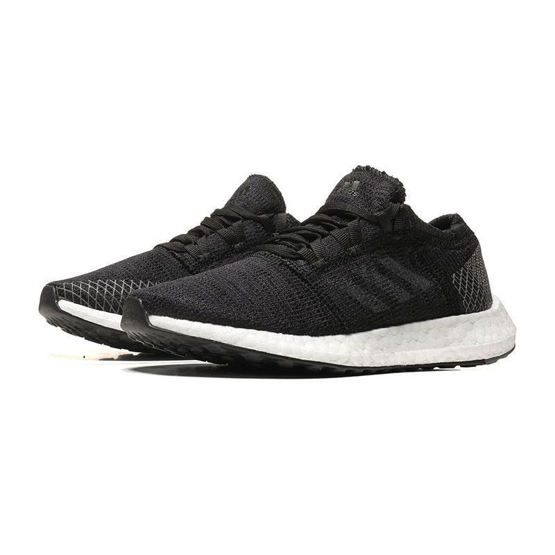 adidas阿迪达斯女子跑步鞋PureBOOST GO W休闲运动鞋B75665 B75664亮白+晶体灰+二度灰