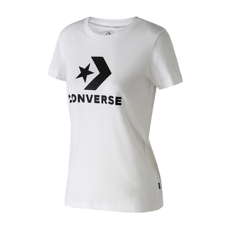 【自营】匡威女装短袖T恤时尚星箭LOGO修身休闲圆领运动服10009152 ...