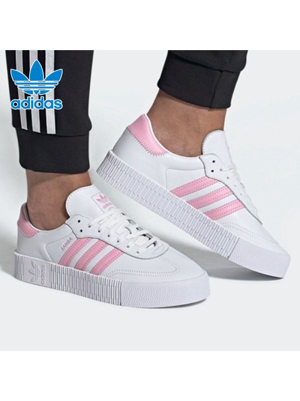 ADIDAS ORIGINALS(阿迪经典)SAMBAROSE W女子经典鞋FU7456
