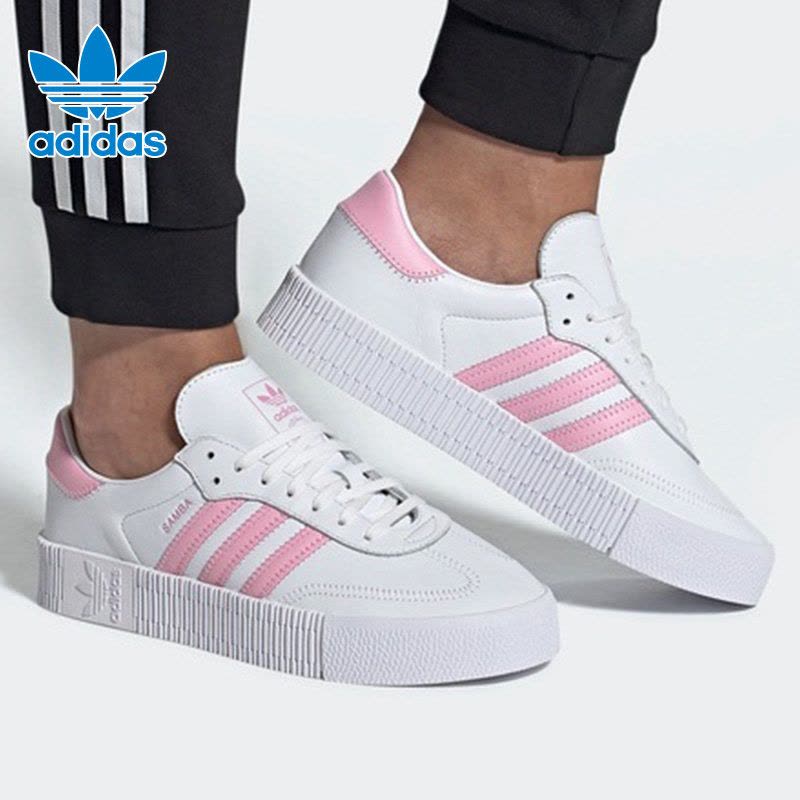 ADIDAS ORIGINALS(阿迪经典)SAMBAROSE W女子经典鞋FU7456图片