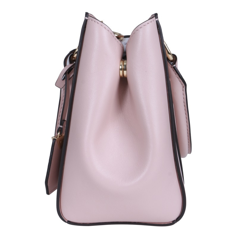 MICHAEL KORS女士裸粉色皮质斜跨包手提包30T8GN4M2L SOFT PINK