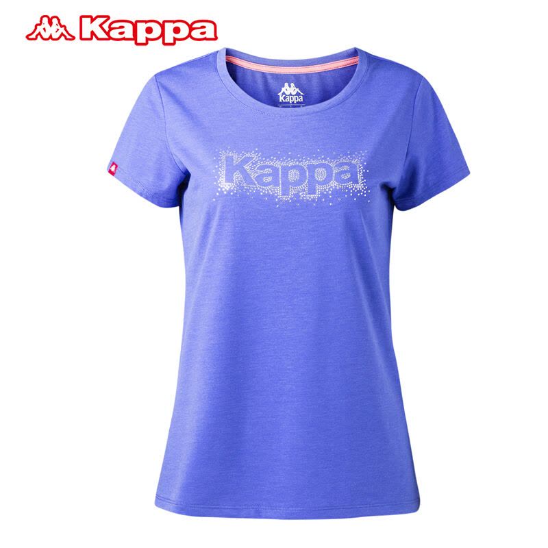 Kappa卡帕夏季女运动上衣甜美轻薄透气排汗女休闲T恤K0722TD06D图片
