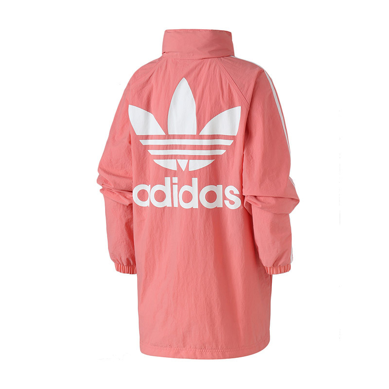 adidas阿迪达斯三叶草女装连帽运动休闲外套DH4591