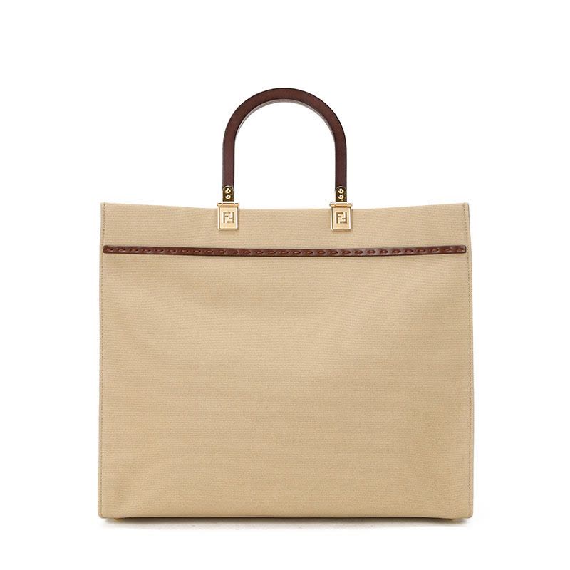 预售FENDI TOTE包 手提包 LOGO标识 织物 8BH386图片