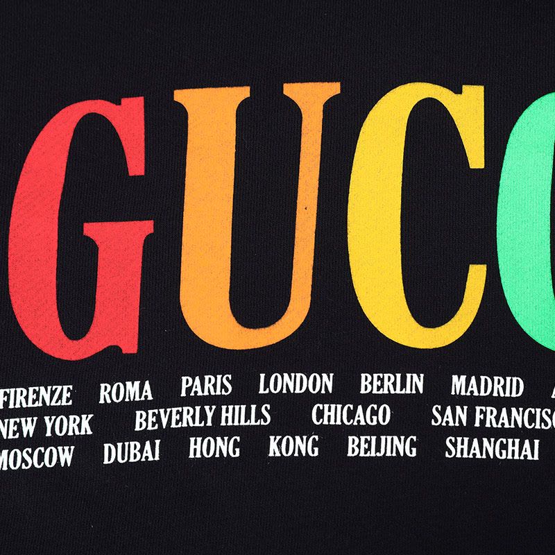古驰GUCCI 卫衣 LOGO印花475374 男士卫衣图片