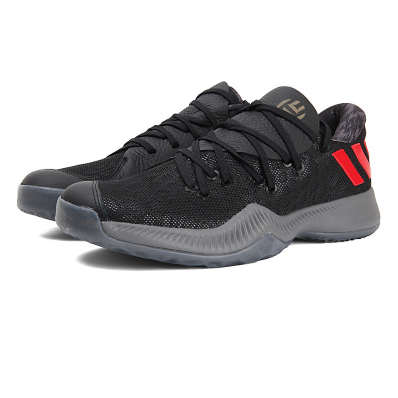 Adidas阿迪达斯男鞋季运动鞋低帮轻便耐磨舒适篮球鞋AC7826
